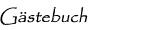 G&auml;stebuch